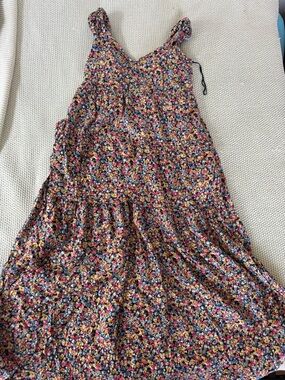 Floral Tiered Sundress in Multicolor